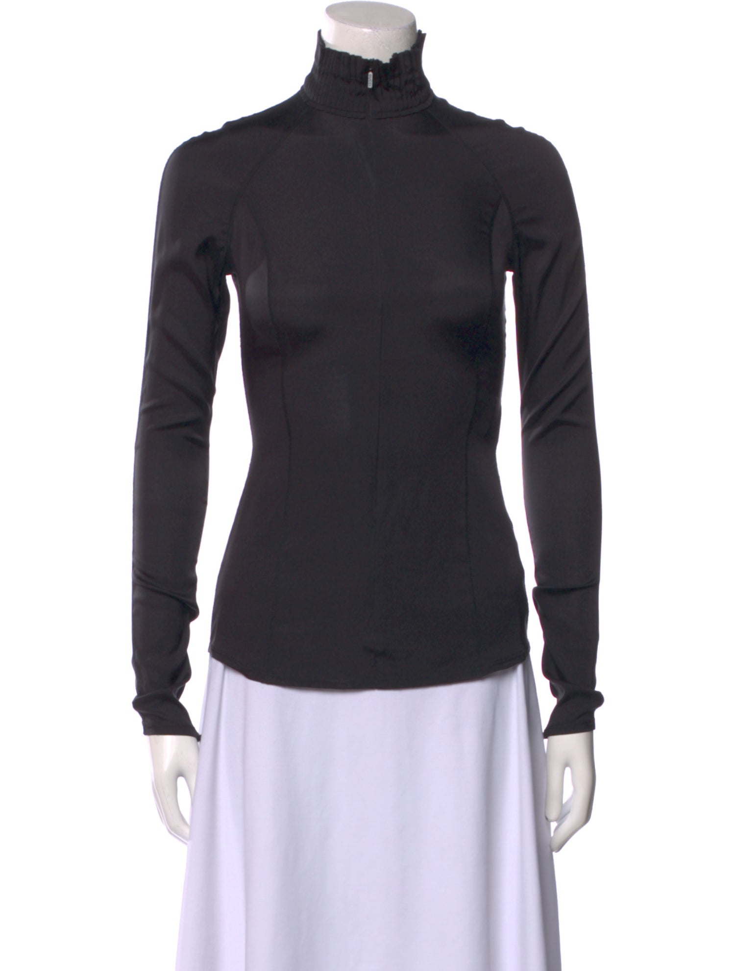 Gucci Silk Turtleneck Top